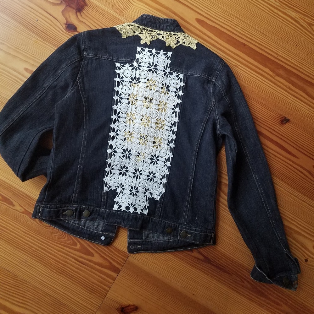 Bass Upcycled Denim Jacket